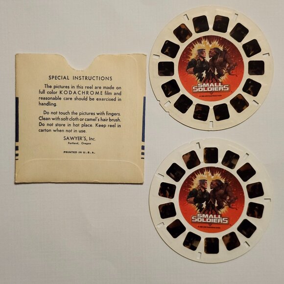 RETRO View Master Small Soldiers Reels x 2 1998 - Picture 4 of 4
